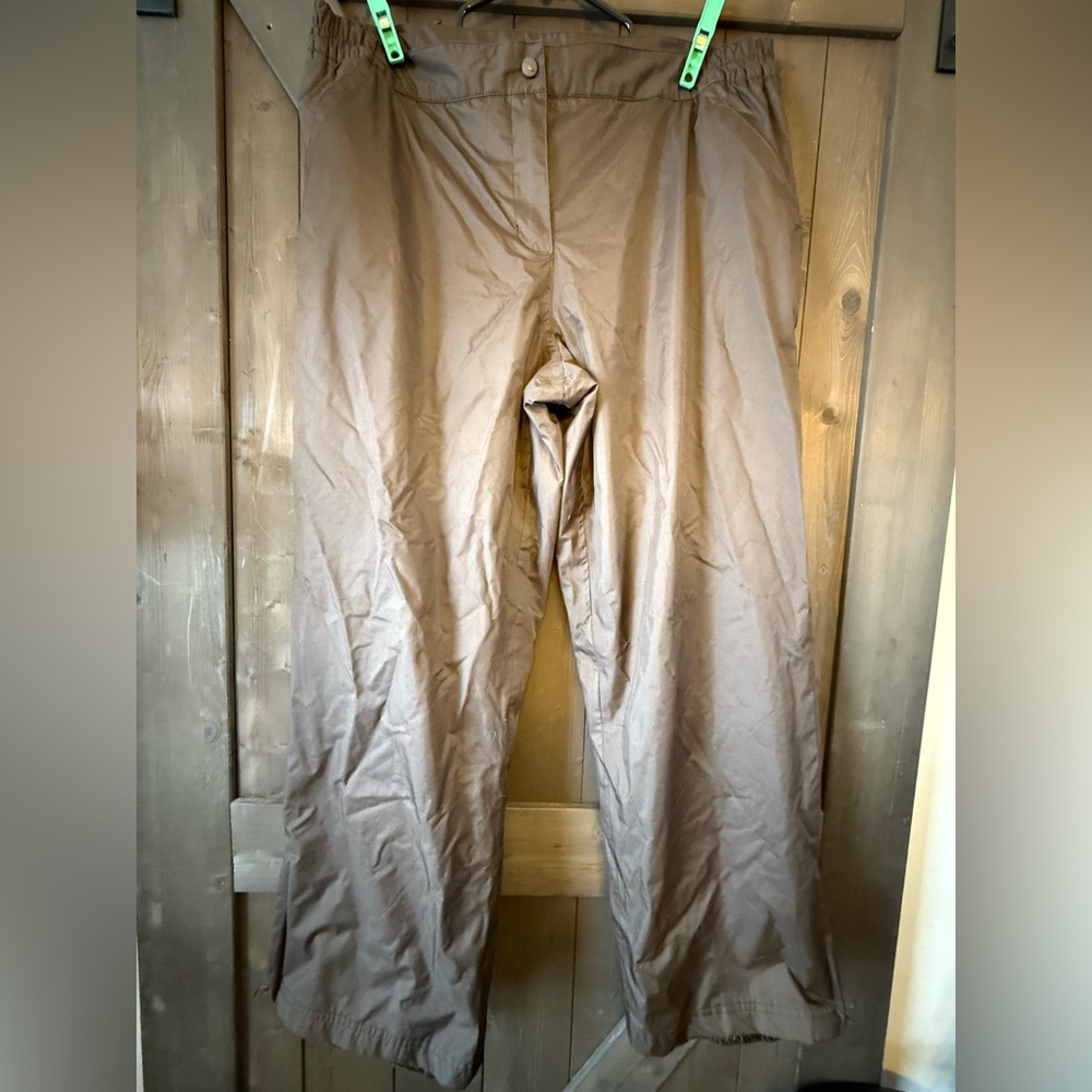 Athletic Works Women's Tan Snow Pant